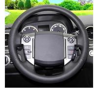 Funda Volante Coche para Land para Rover para Range para Rover para Evoque para Discovery 4 para Freelander 2 Funda Volante Antideslizante Cosida A Mano Protector Volante Coser(Beige Thread)