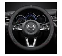 Funda Volante Coche para Mazda CX-5 II 2017-2021. Accesorios Interiores de Coche Antideslizantes, Suaves y Transpirables,A