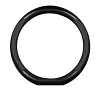 Funda Volante Coche para Mégane Gran Coupé (Seit 2020), Cuero PU Funda para Volante Transpirable Antideslizante para Todas Las Estaciones,B Type D-Black