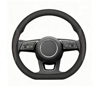 Funda Volante Coche para MG ZS GS 5 Gundam 350, Funda Volante Coche y Antideslizante Suave Antideslizante Transpirable Cubre,Red Blue Line-D-Type