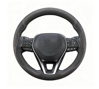 Funda Volante Coche para MG ZS GS 5 Gundam 350, Funda Volante Coche y Antideslizante Suave Antideslizante Transpirable Cubre,Red Blue Line-O-Type