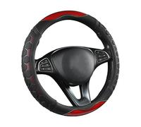 Funda Volante Coche para MG3 MG4 MG5 ZS HS Cyberster, Cubierta de Volante Transpirable y Antideslizante Diseño Cosido A Mano Accesorio Interior,O-A