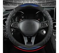 Funda Volante Coche para MG3 MG4 MG5 ZS HS Cyberster, Cubierta de Volante Transpirable y Antideslizante Diseño Cosido A Mano Accesorio Interior,O-C