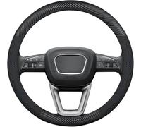 Funda Volante Coche para MG3 MG4 MG5 ZS HS Cyberster, Cubierta de Volante Transpirable y Antideslizante Diseño Cosido A Mano Accesorio Interior,C
