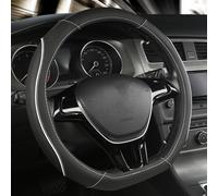 Funda Volante Coche para Nissan X-Trail Rogue e-Power T33 2023-2025,Microfibra Cubre Volante Coche,Funda Volante Cuero,Antideslizante, Suave Adecuado para Todas Las Estaciones,Ideas Regalos