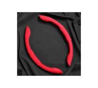 Funda Volante Coche Para Ranger Para Focus Para Kuga Para Mustang Para S-MAX Para Transit Para Mondeo Para Fusion Para Esco Funda Antideslizante Para Volante Coche(Red A)