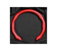 Funda Volante Coche Para Ranger Para Focus Para Kuga Para Mustang Para S-MAX Para Transit Para Mondeo Para Fusion Para Esco Funda Antideslizante Para Volante Coche(Red B 1)