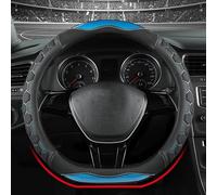 Funda Volante Coche para Rolls-Royce Cullinan | Ghost | Phantom | Spectre, Cubierta de Volante Transpirable y Antideslizante Diseño Cosido A Mano Accesorio Interior,D-B