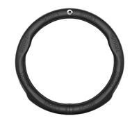 Funda Volante Coche para Smart fortwo EQ 453 2017-2019, Cuero Cubre Volante Coche Transpirable para Todas Las Estaciones,Round Letter-A