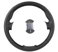 Funda Volante Coche para Sport M3 E90 320i 325i 330i 335i E87 120i 130i 120d Funda Microfibra Volante Coche Cuero(Grey Thread)