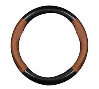 Funda Volante Coche para Toyota Corolla Cross (Seit 2020), Cuero PU Funda para Volante Transpirable Antideslizante para Todas Las Estaciones,A Type O-Brown