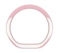 Funda Volante Coche para Toyota Corolla Hybrid 5 Seat 2000-2023 2024, Antideslizante Transpirable Cubre Volante, Accesorios Coche Interior,Pink-D