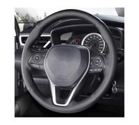 Funda Volante Coche para Toyota para Avalon para Camry para Crown para Corolla 2018-2022 Protector De Cuero De Microfibra para Volante De Coche(Black Thread)