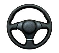 Funda Volante Coche para Toyota para RAV4 para Celica para Corolla para Matrix para MR2 Cubierta Volante Coche Cosida A Mano(Red Thread)