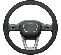 Funda Volante Coche para Toyota Proace Verso/Proace City/ProAce City Electric, Cubierta de Volante Transpirable y Antideslizante Diseño Cosido A Mano Accesorio Interior,F