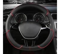 Funda Volante Coche para Toyota RAV4 Aygo X AB70 / Aygo 5-Door/Aygo 3-Door,Cubierta Protectora Volantes Antideslizante Transpirable Decoración Accesorios,A-Red-Type D