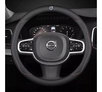Funda Volante Coche, para Volvo XC40 XC 40 Funda Volante Cuero Microfibra Antideslizante Transpirable Resistente Desgaste,A