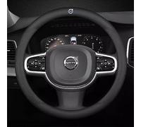 Funda Volante Coche, para Volvo XC40 XC 40 Funda Volante Cuero Microfibra Antideslizante Transpirable Resistente Desgaste,B