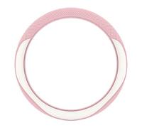 Funda Volante Coche para VW Tiguan Touareg Touran Atlas GOL 2000-2023 2024, Antideslizante Transpirable Cubre Volante, Accesorios Coche Interior,Pink-O