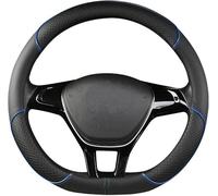Funda Volante Coche para Xpeng G9, Cubierta de Volante Transpirable y Antideslizante Diseño Cosido A Mano Accesorio Interior,D-B