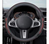Funda Volante Coche,Protector Volante Coche,para BMW 3 Series M3 E90 E91 E92 E93 F30 F31 F34 F35 F80 G20 G21,Antideslizante Transpirable Cubierta Volante,Accesorios Coches Interior