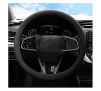 Funda Volante Coche Silicona, para Ford Kuga III (Facelift 2024) Plug-in Hybrid CVT 2024 2025 Antideslizante Flexible Textura Cuero Protector Universal 32-40CM,A