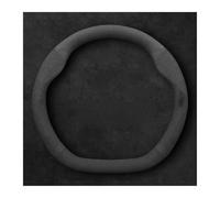 Funda Volante Coche Transpirable Antideslizante para Tesla para Modelo 3 para Modelo Y para Modelo S para Modelo X Roadster Volante Coche(Type D Black)