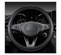 Funda Volante Coche Transpirable Antideslizante Protector Cuero Microfibra para Volante Coche 38cm para Mercedes para Benz para AMG AC CLA E GLA GLC GLE SB CLS Class(2 O Shape)