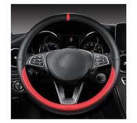 Funda Volante Coche Transpirable Antideslizante Protector para Volante De Coche, Forma O, Forma D, 38cm, para Mercedes para Benz para AMG AC CLA E GLA GLC GLE SB CLS Class(12 D Shape)