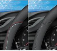 Funda Volante Cubierta para BAIC para Beijing U5 Plus EU5 Cubiertas en Forma de D Volantes aesorios Interiores Coche Protector para Volante