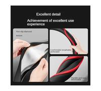 Funda Volante De Coche para Chery para Tiggo 8 para Arrizo 5 para Pro Gx 5X para EQ7 Cubierta Cuero Volante Coche Adecuada(O shape2)