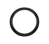 Funda Volante De Coche para Ford Focus Mk4 2019 2020 2021 ST Line, Cubre-Volante Funda Transpirable Durable Impermeables Rueda Protector Accesorios Interiores,Black-Type O