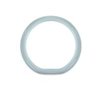 Funda Volante De Coche para Ford Puma ST-Line 2020 2021 2022 2023, Cubre-Volante Funda Transpirable Durable Impermeables Rueda Protector Accesorios Interiores,Blue- Type D