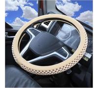 Funda Volante De Coche para VW ID.7 I 2023 2024 2025, Universal Cubierta Volantes Transpirable Impermeable Copri-Volante Accesorios Decoración,Beige