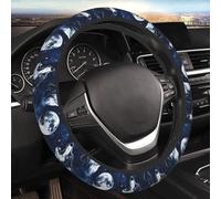 Funda Volante Luna Llena de Lobos Grises 38cm Universal