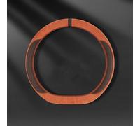 Funda Volante para BMW 5 Series 1972-2025 E12 E28 E34 E39 E60 F10 G30, Gamuza y Cuero Sintético, Ajuste para Formas O/D, Perforado Láser Transpirable, Goma Interior Antideslizante, Protector Suave