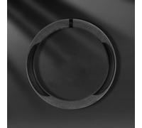 Funda Volante para BMW 5 Series 1972-2025 E12 E28 E34 E39 E60 F10 G30, Gamuza y Cuero Sintético, Ajuste para Formas O/D, Perforado Láser Transpirable, Goma Interior Antideslizante, Protector Suave