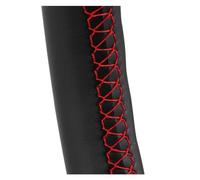 Funda Volante para Coche Funda para Volante Coche De Cuero Cosida A Mano para Citroen para Jumper 2006-2019 para Ram para ProMaster 2017-2020(Rojo)