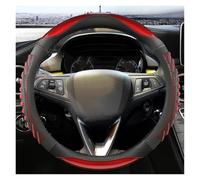 Funda Volante para Coche Funda para Volante Coche para Opel para Astra K para Corsa E Karl 2014-2022 para Crossland X para Grandland para Insignia 2017-2022(Rojo)