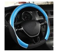 Funda Volante para Coche para Jetta 6 2017 2018 2019 para Santana 2016 Accesorios De Auto Cubierta Volante En Forma D(Azul)