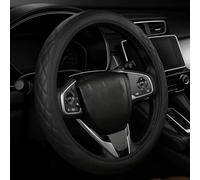 Funda Volante para Mini Cooper One S R50 R53 R56 | Funda Volante Coche,Antideslizante,Transpirable,Cuero Sintético,Protección Duradera,38cm,Ergonómico,Resistente Desgaste
