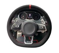 Funda Volante para VW para Golf R para MK7 para Golf 7 para GTI para Polo para Scirocco 2015 2016 Funda para Volante De Coche Cubierta Volante(Style 14)