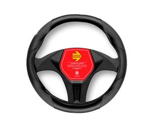 Funda volante poliuretano Momo 016 tuning carbón negro