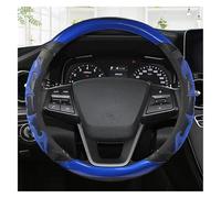 Funda Volante Suave para Hyundai para Solaris para Veloster para Ix35 para Kona para Accent para I40 para Getz Funda Volante Coche 38 Cm(Blue O Shape)