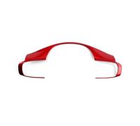 Funda Volante Universal Para Kia K5/K5 PE 2021-2026 LHD/RHD | Accesorios De Molduras Interiores Embellecedores De Marco De Cubierta De Botón De Interruptor De Volante ABS(rojo)