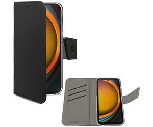 Funda Wally tipo billetera para Galaxy XCover 7, color negro