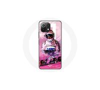Funda - Xiaomi - Mi 11 Lite - Fórmula 1 - Sergio Pérez - Flexible - Rosa