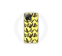 Funda - Xiaomi - Mi 11 Lite - Mariposas - Amarillo - Flexible