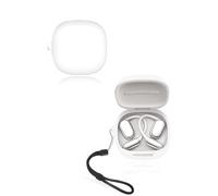 Funda Xiaomi OpenWear Stereo Pro Auriculares yystao Funda Suave Silicona Compatible con Xiaomi OpenWear Stereo Pro con Correa para el Cuello a Prueba de Polvo Resistente a Golpes y Duradero, Blanco