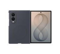 Funda y estuche para teléfono móvil Samsung Pack 2-en-1 de silicona magnética Grafito + Película antirreflejo Transparente para Galaxy Z Fold